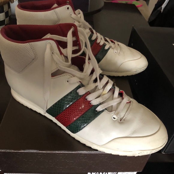 Gucci Shoes - bianco/verde